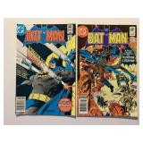 2 DC COMICS BATMAN #343 & 347