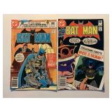 2 DC COMICS BATMAN #329 & 336