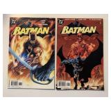 2 DC COMICS BATMAN #616 & 618