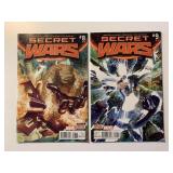 2 MARVEL COMICS SECRET WARS #8 & 9
