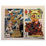 2 MARVEL COMICS X-FORCE #29 & 56