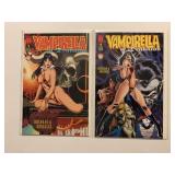 2 HARRIS COMICS VAMPIRELLA OF DRAKULON #1 & 2
