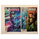 2 MARVEL COMICS DOMINO #4 & 5