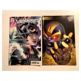 2 MARVEL COMICS VALKYRIE #3 & SPIDER-MAN #1