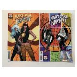 2 MARVEL COMICS MARY JANE & BLACK CAT BEYOND 2/#1
