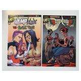 2 ACTION LAB COMICS BLACK BETTY #1 & VAMP BLADE #5