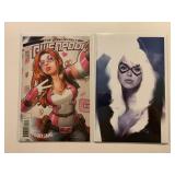 2 MARVEL COMICS BLACK CAT #1 & GWENPOOL #17