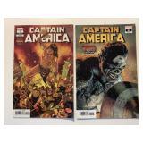 2 MARVEL COMICS CAPTAIN AMERICA #7 & 21