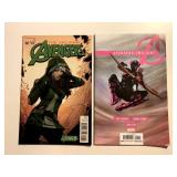 2 MARVEL COMICS  AVENGERS #7 & AVENGERS:TWLIGHT #5