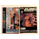 2 IMAGE COMICS DOUBLE CAUSES #1 & G.I.JOE #8