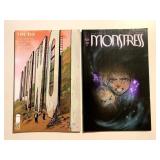 2 IMAGE COMICS THE FIX #2 & MONSTRESS #40