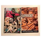 2 IMAGE COMICS THE WEATHER MAN #4 & ELEPHANTMEN #3