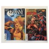 2 DYNAMITE COMICS UNCANNY #6 & WARLORD #10