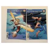2 MARVEL COMICS EXTERMINATION #1 & 2