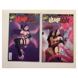 2 ACTION LAB COMICS VAMP BLADE #4 & 5