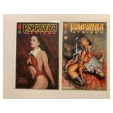 2 HARRIS COMICS VAMPIRELLA STRIKES #1 & 6