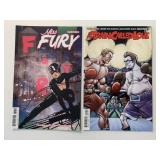 2 DYNAMITE COMICS SEE DECS.