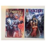 2 ABSOLUTE COMICS DARCHON #1 & WHITE WIDOW #6