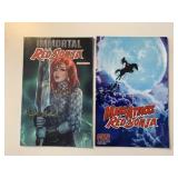 2 DYNAMITE COMICS RED SONJA #4 & 6