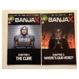 2 ACTION LAB COMICS BANJAX #1 & 2