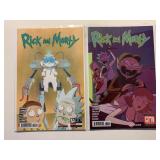 2 ONI COMICS RICK AND MORTY #5 & 38