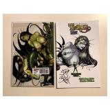 2 BROADSWORD COMICS TAROT 2/#110 1 SIGNED