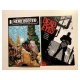 2 IMAGE COMICS HEAD LOPPER #2 & DEAD EYES #1