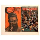 2 IMAGE COMICS OUTCAST #47 & THE HUMANS #7