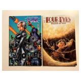 2 IMAGE COMICS NINE VOLT #1 & FOUR EYES #1