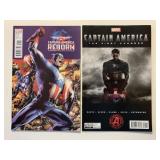 2 MARVEL COMICS CAPTAIN AMERICA 2/#1