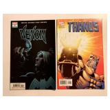 2 MARVEL COMICS VENOM #4 & THANOS #1