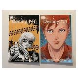 2 BLACK MASK COMICS DESTINY, NY #2 & 3