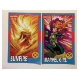 2 MARVEL COMICS SUNFIRE #4 & MARVEL GIRL #3