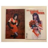 2 DYNAMITE COMICS VAMPIRELLA #6 & 13