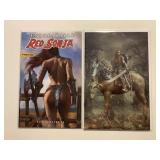 2 DYNAMITE COMICS  RED SONJA #6 & 3