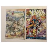 1 TITAN COMIC CONAN #9 & 1 MARVEL COMIC X-MEN #281