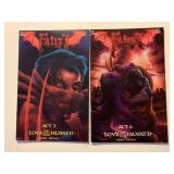 2 REBEL COMICS FAUST LOVE OF THE DAMAND #3 & 6