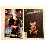 2 MARVEL COMICS X-TREMISTS #1 & RUNAWAYS #19