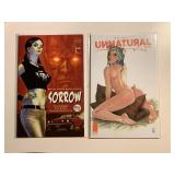 2 IMAGE COMICS SORROW #1 & UNNATURAL #1