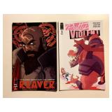 2 IMAGE COMICS REAVER #6 & PRETTY VIOLENT #5