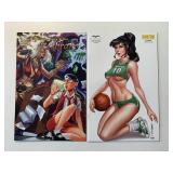 2 ZENESCOPE COMICS SPIRIT HUNTERS #9 &  LIBRARY #5