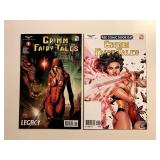 2 ZENESCOPE COMICS GRIMM FAIRY TALES #0 & 1