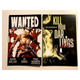 2 IMAGE COMICS WANTED #2 & KILL YOUR DARLINGS #6