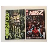 2 DC COMICS DOOMSDAY CLOCK #6 & TASK FORCE Z #1