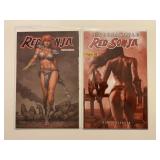 2 DYNAMITE COMICS RED SONJA #3 & 20