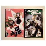2 DC COMICS HARLEY QUINN #19 & 38