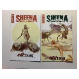 2 DYNAMITE COMICS SHEENA #1 & 2