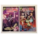 2 ACTION LAB COMICS DANGER DOLL #3 & 5