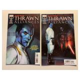 2 MARVEL COMICS STAR WARS THRAWN ALLIANCES #1 & 2