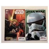2 MARVEL COMICS STAR WARS #43 & 45